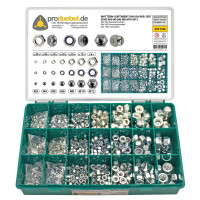 DIN 934/985/1587 Muttern-Sortiment Stahl