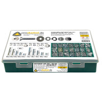 DIN 7991 Senkschrauben-Sortiment Stahl verzinkt 8.8 M3 - M12